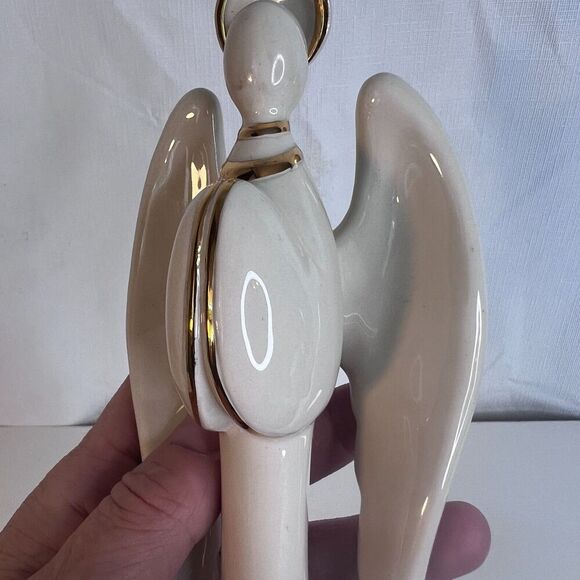 Cast Art Et Cetera Angel Figurine Modern Sleek Decor Christmas Holiday 8" - Picture 6 of 10